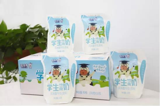 花花牛首款愛克林低溫學(xué)生飲用酸牛奶上市啦?。?！