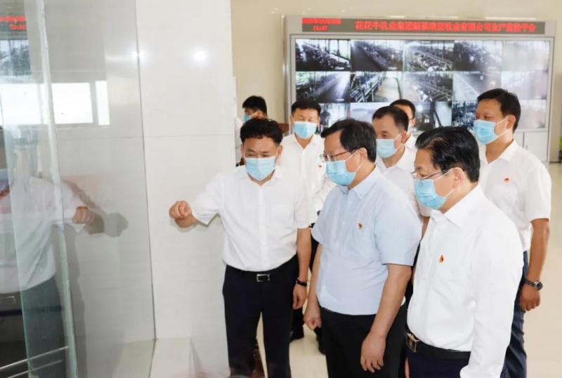 快訊 | 河南省委常委、省紀委書記、省監(jiān)委主任任正曉蒞臨花花牛乳業(yè)集團新蔡瑞亞牧場調(diào)研